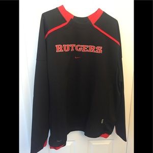 Rutgers NikeFIT THERMA Throwover Jacket- NWT